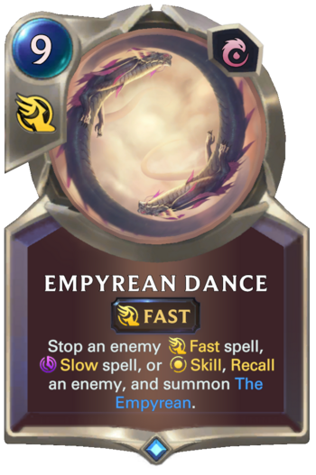 Empyrean Dance Card