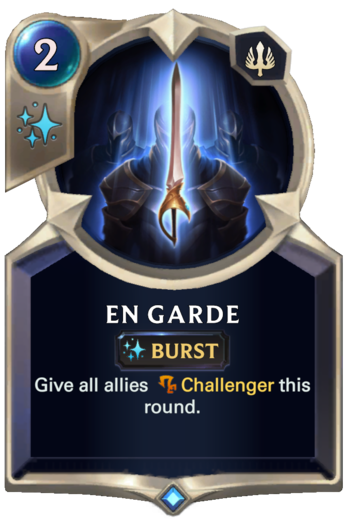 En Garde Card