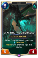 Erastin, the Disgraced Card
