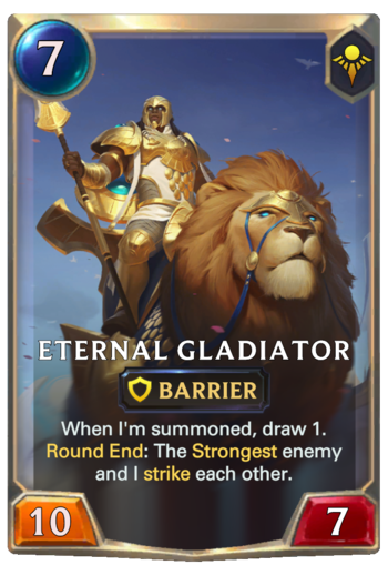 Eternal Gladiator Card