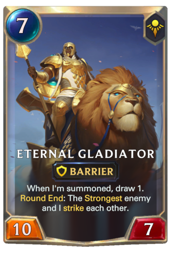 Eternal Gladiator Card