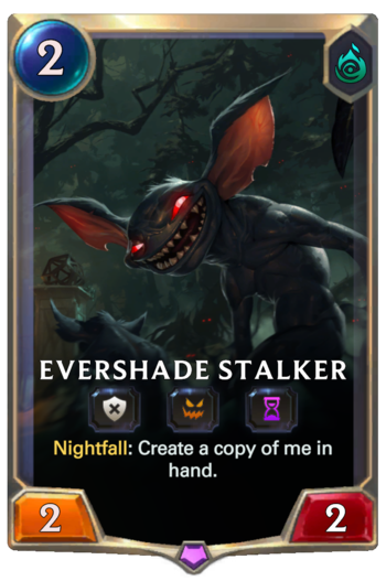 Evershade Stalker Card