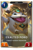 Exalted Poro Card