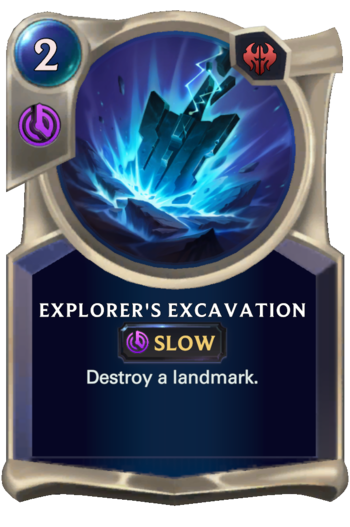 Explorer's Excavation Card