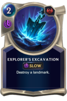 Explorer's Excavation Card