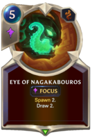 Eye of Nagakabouros Card