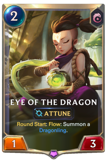 Eye of the Dragon Card