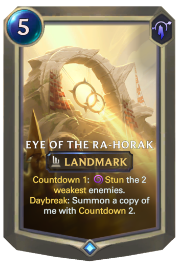 Eye of the Ra-Horak Card