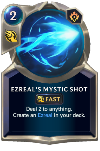 Ezreal's Mystic Shot Card