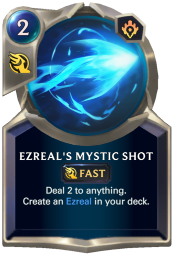 Ezreal's Mystic Shot Card