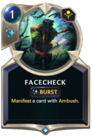 Facecheck Card