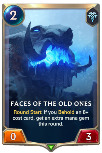 Faces of the Old Ones Card