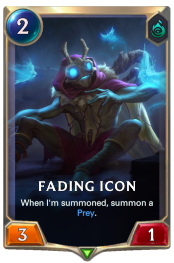 Fading Icon Card