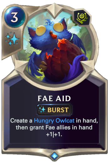 Fae Aid Card