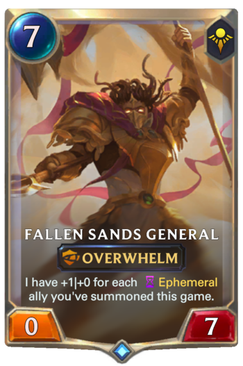 Fallen Sands General Card