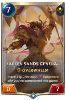 Fallen Sands General Card
