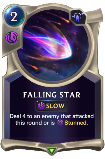 Falling Star Card