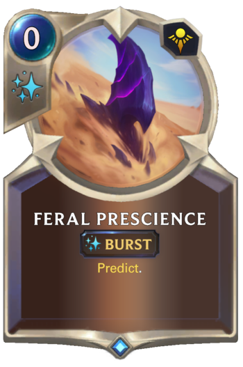 Feral Prescience Card