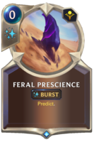 Feral Prescience Card
