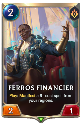 Ferros Financier Card