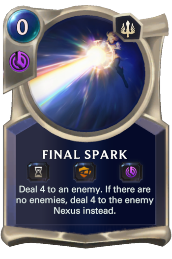 Final Spark Card