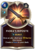 Fiora's Riposte Card