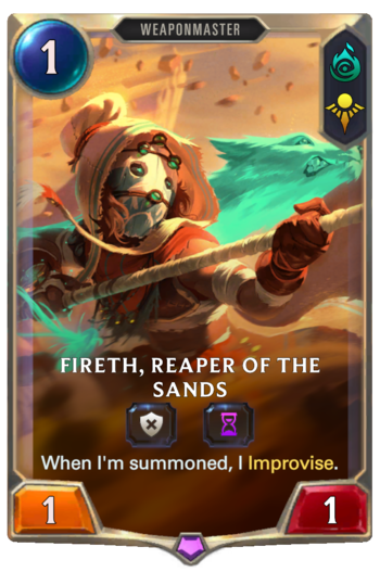 Fireth, Reaper of the Sands Card