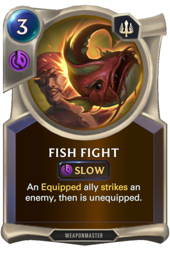 Fish Fight Card