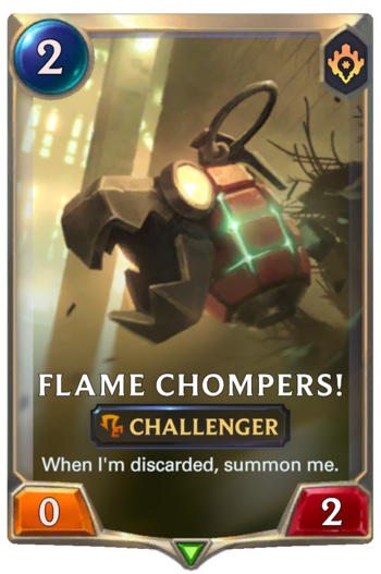 Flame Chompers! Card