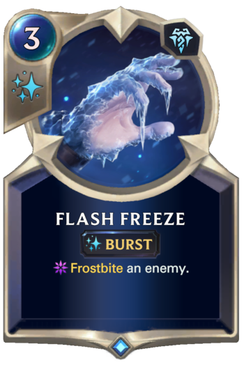 Flash Freeze Card