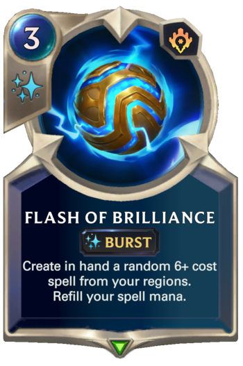 Flash of Brilliance Card