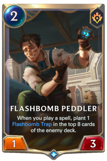 Flashbomb Peddler Card