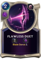 Flawless Duet Card