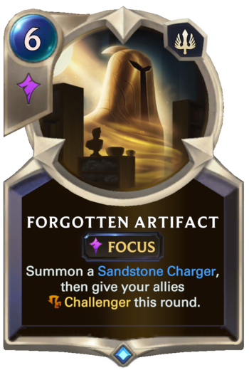 Forgotten Artifact Card