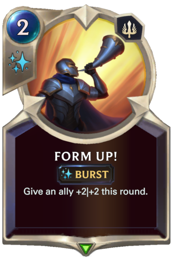 Form Up! Card