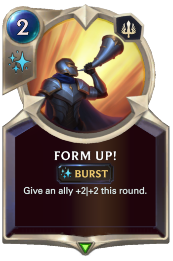 Form Up! Card