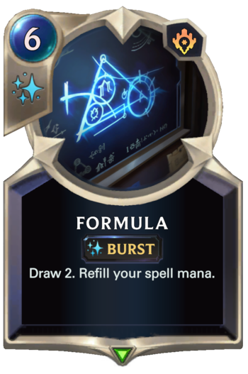 Formula Card