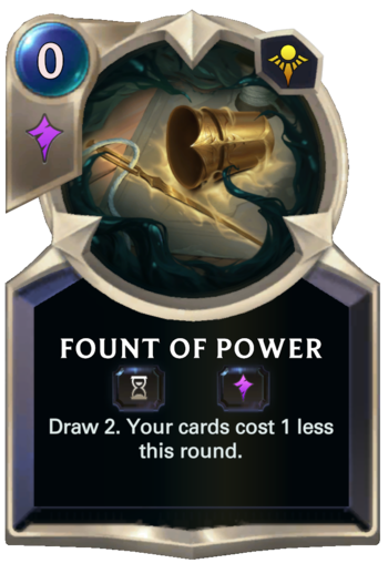 Fount of Power Card