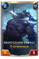 Frostguard Thrall Card