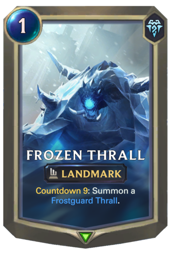 Frozen Thrall Card