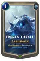 Frozen Thrall Card