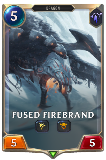 Fused Firebrand Card