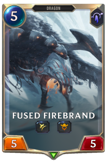 Fused Firebrand Card