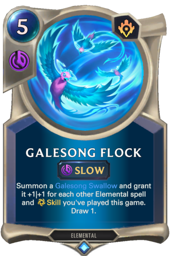 Galesong Flock Card