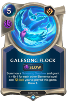 Galesong Flock Card