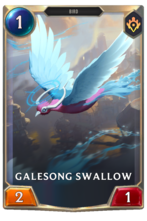 Galesong Swallow Card