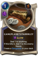 Gangplank's Parrrley Card