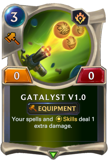 Gatalyst v1.0 Card
