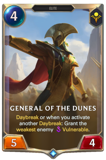General of the Dunes Card