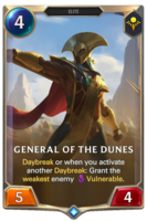 General of the Dunes Card